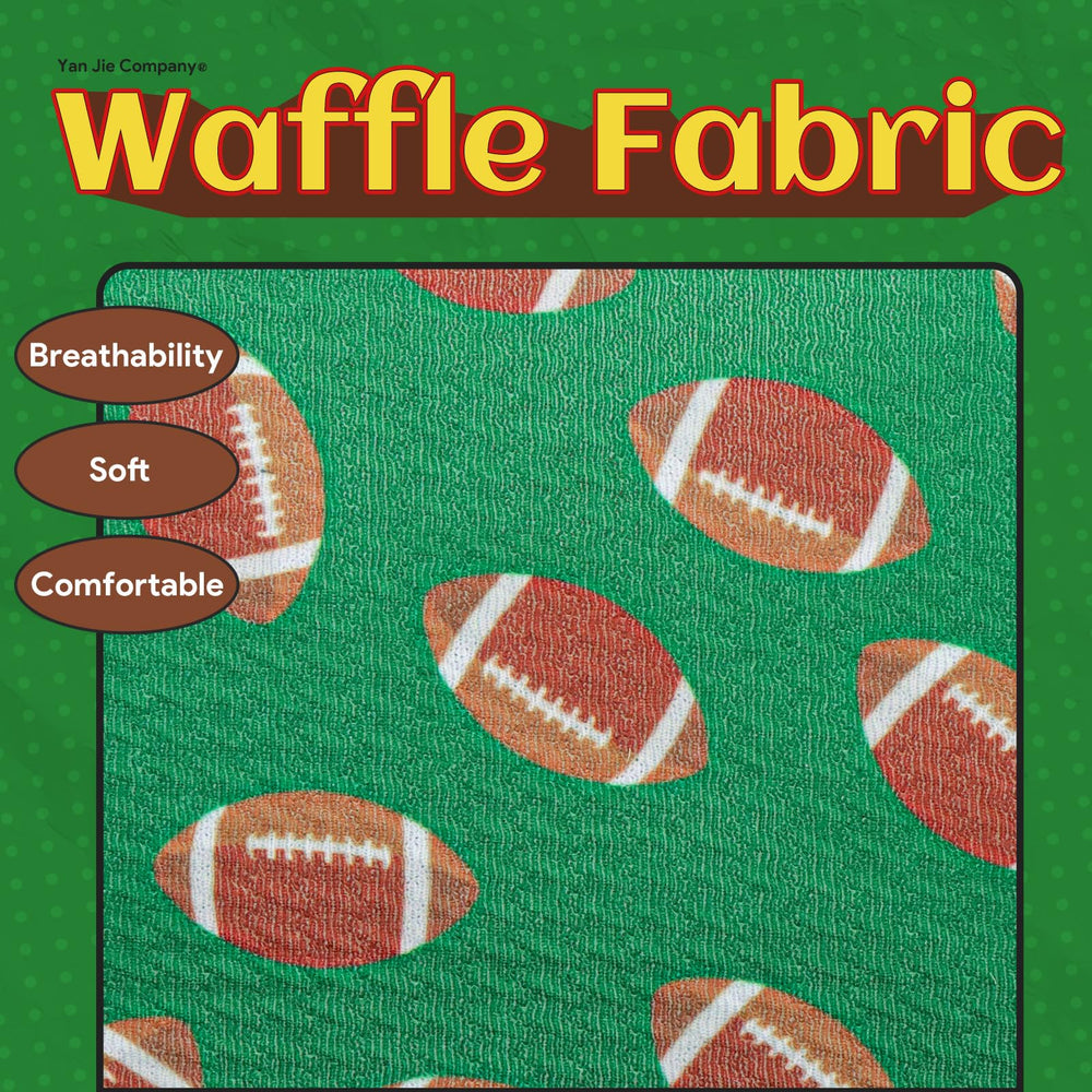 Lanmerry waffle fabric dual-layer bow delivers durable everyday use.