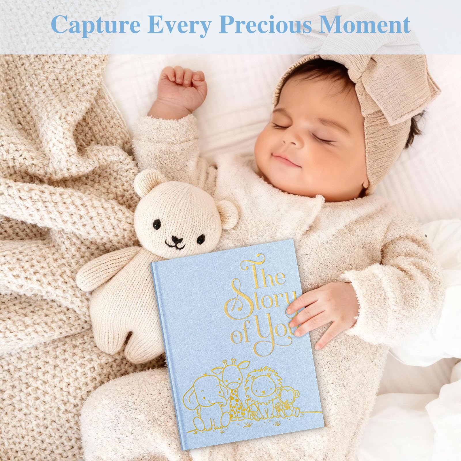 Lanpn keepsake supports both baby boys and girls for a gender-neutral gift.