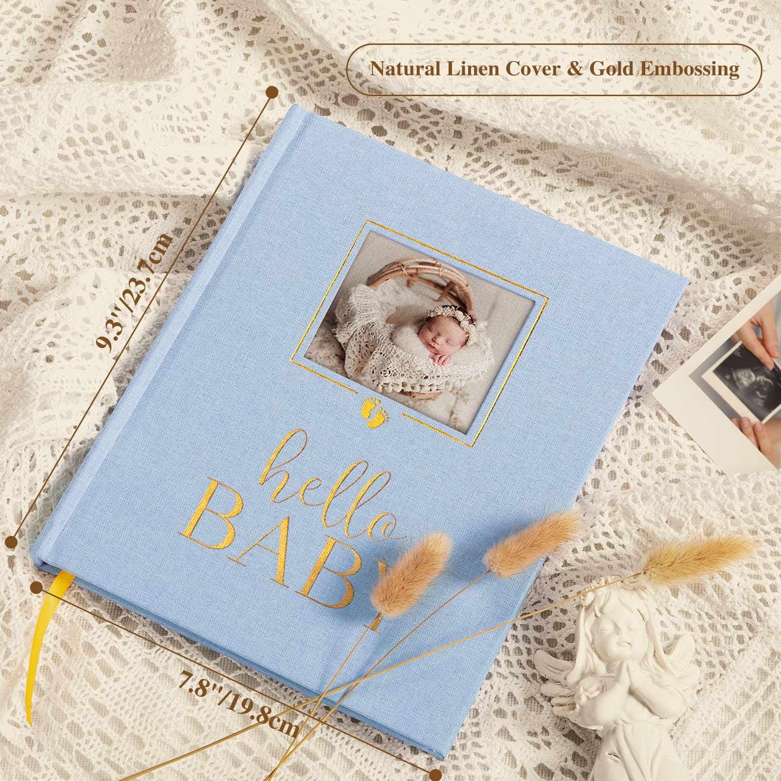 Lanpn Memory Book woodland animals illustration invites baby to explore memories.
