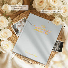 Lanpn pregnancy journal inside layout highlights weekly logs and milestone pages for easy memory capture.