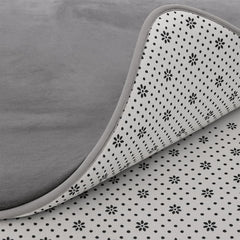 Lansber non-slip backing keeps the mat in place on any floor.