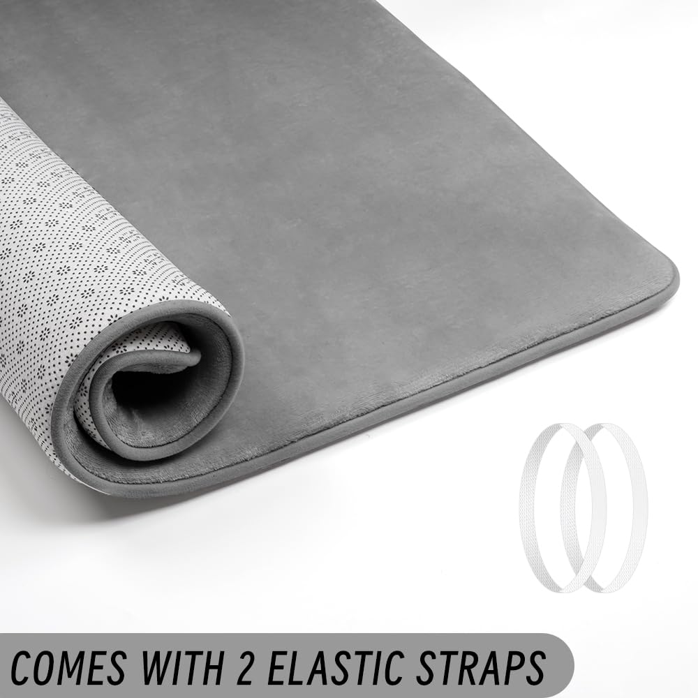 Lansber ultra-soft velvet top surface for cozy floor play sessions.