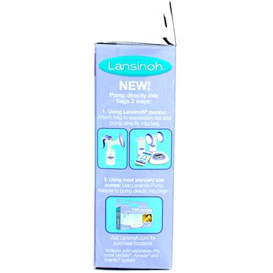 Lansinoh brand logo on bag packaging