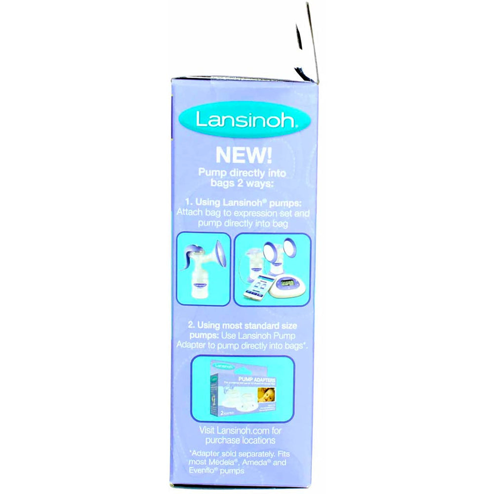 Lansinoh bags with label area helps with dating milk