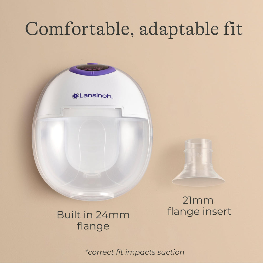 Lansinoh DiscreetDuo rechargeable battery enables portable pumping anywhere