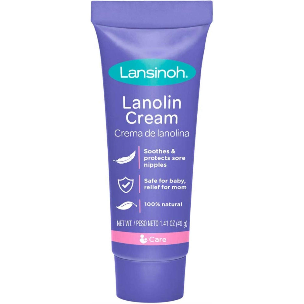 Lansinoh lanolin nipple cream on skin demonstrates gentle protection for sensitive areas