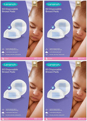Lansinoh Stay Dry nursing pads in a four-pack for daily protection.