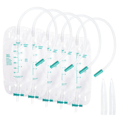 Lansynes leg bag 500ml capacity pack for daily replacement and hygienic urine collection.