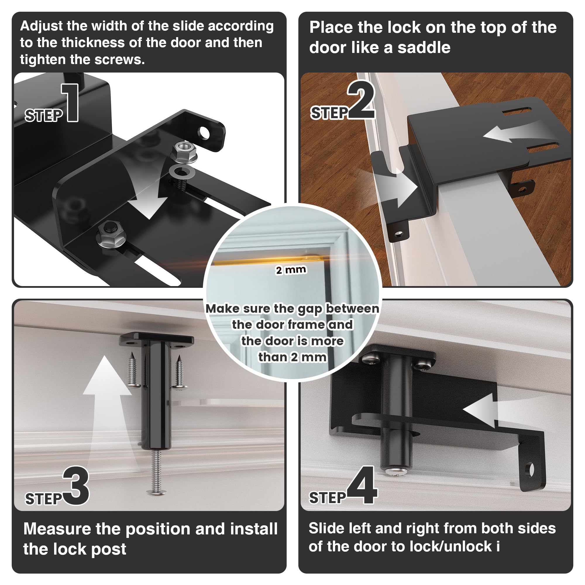 Laowu family use safety lock in action