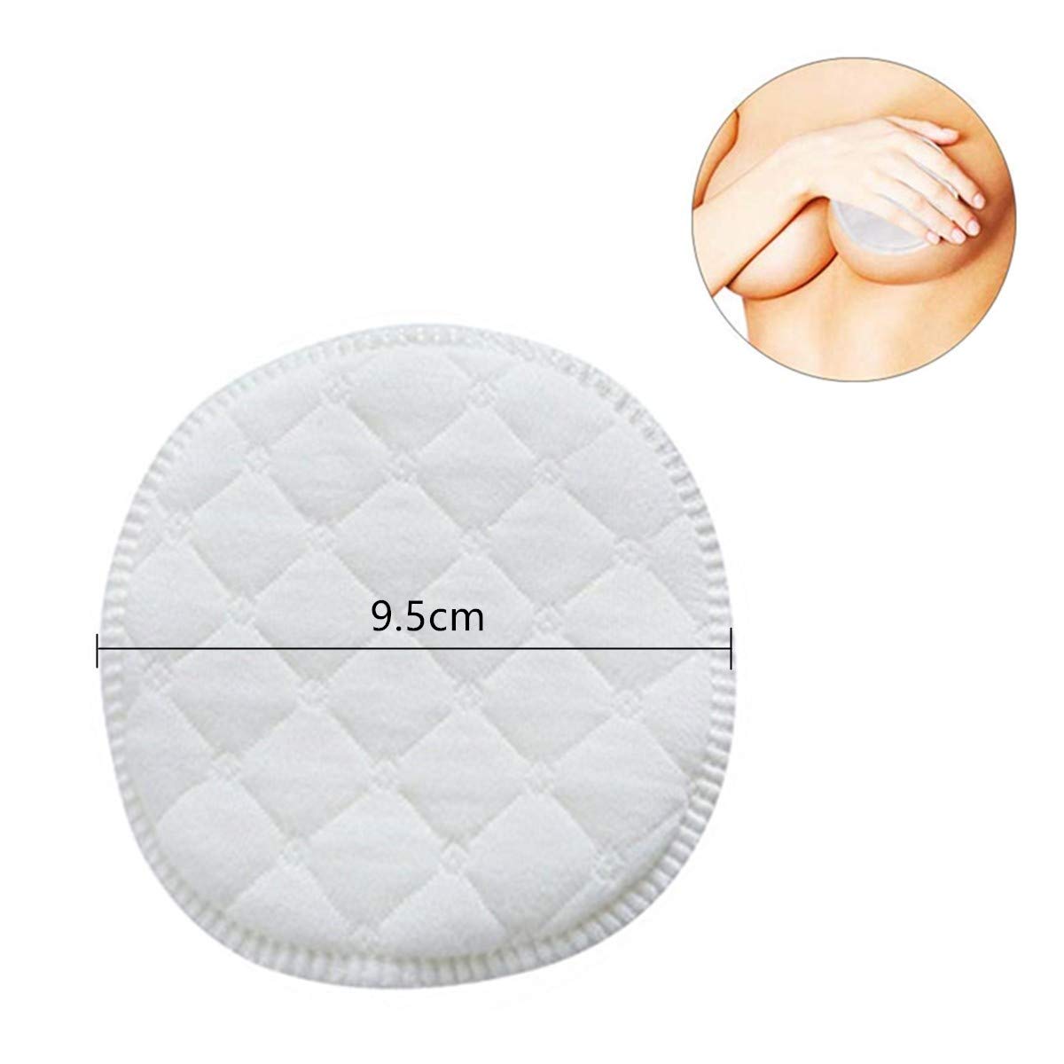 LapangZi ultra-absorbent nursing pads stay dry through daytime feeds