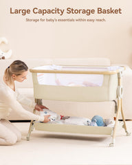 Larex mosquito net keeps baby protected on outings.