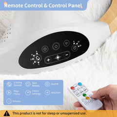 LAREX Baby Swing built-in melodies for baby entertainment