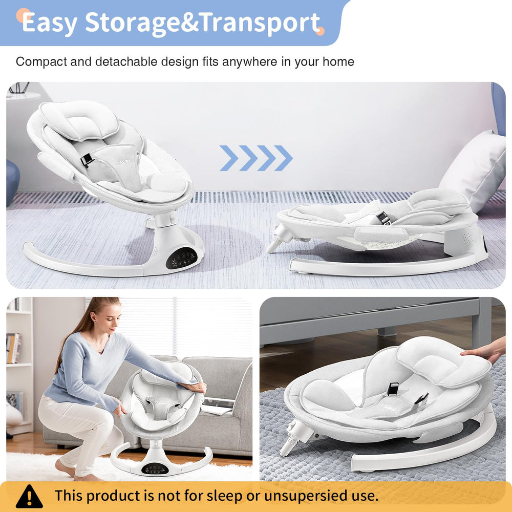 LAREX compact design makes it easy to move and store