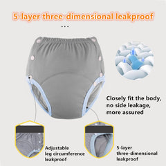 LAROTSUBA Breathable-adult-underwear demonstrates comfortable all-day wear