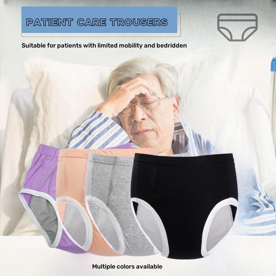 LAROTSUBA elastic waist and leg bands ensure comfortable fit with protection