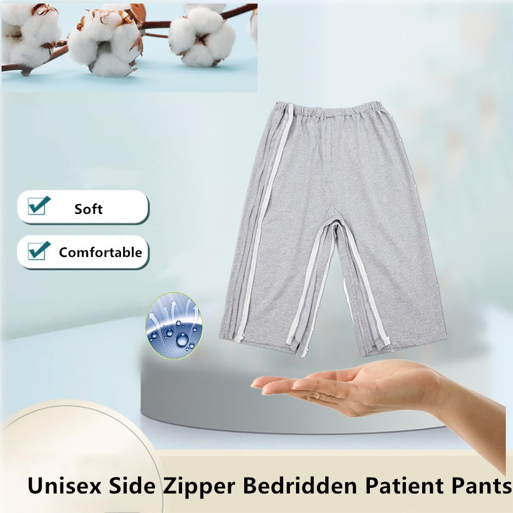 LAROTSUBA elastic waist nursing pants with secure fit and comfortable wear