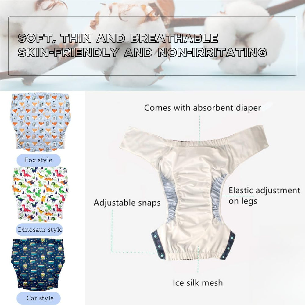 LAROTSUBA two piece pack shot showing reusable design for daily scenarios.