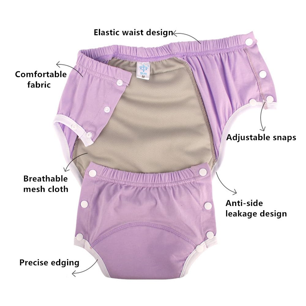 LAROTSUBA Washable-adult-underwear-care highlights machine-wash convenience