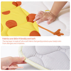 Lasoftan Baby Play Mat 50x50 inches offers roomy play space.