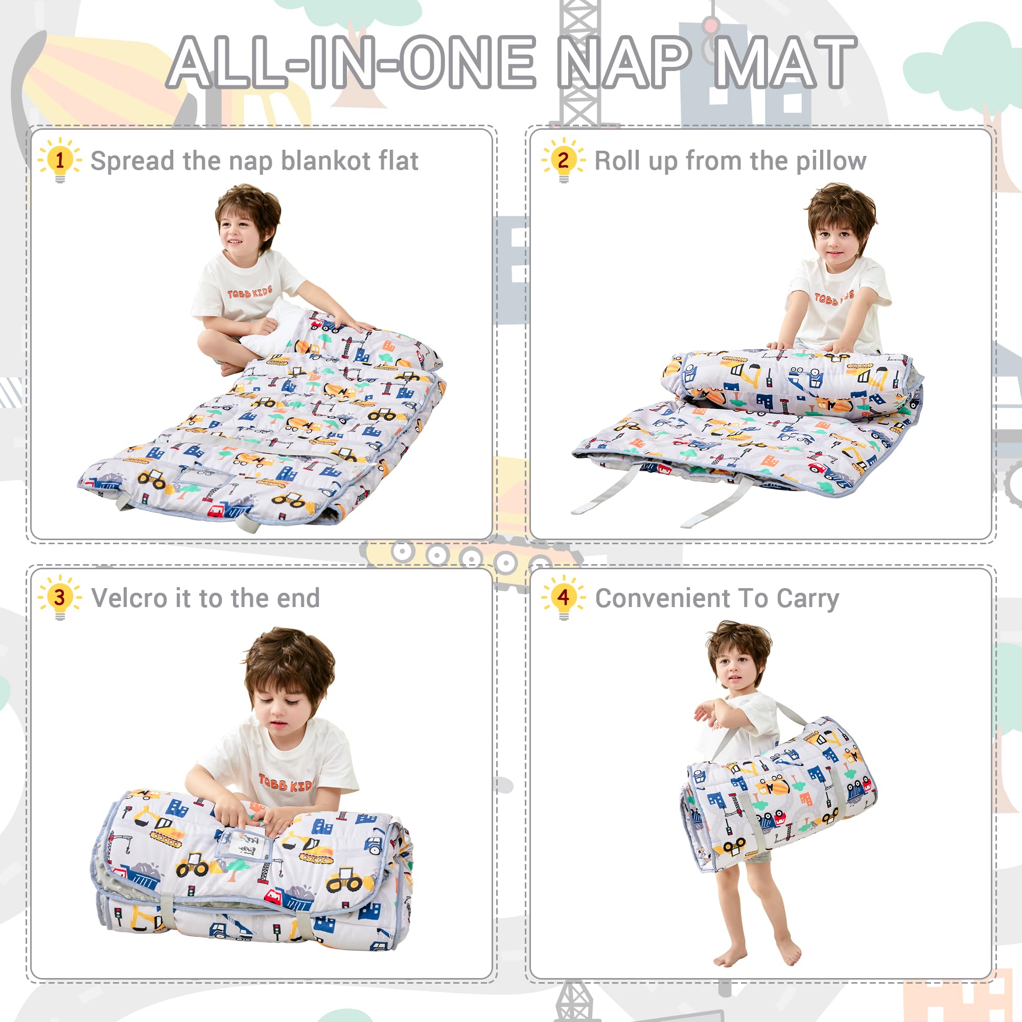 Lasoftan blanket 41 by 32 inches offers extra warmth during naps.