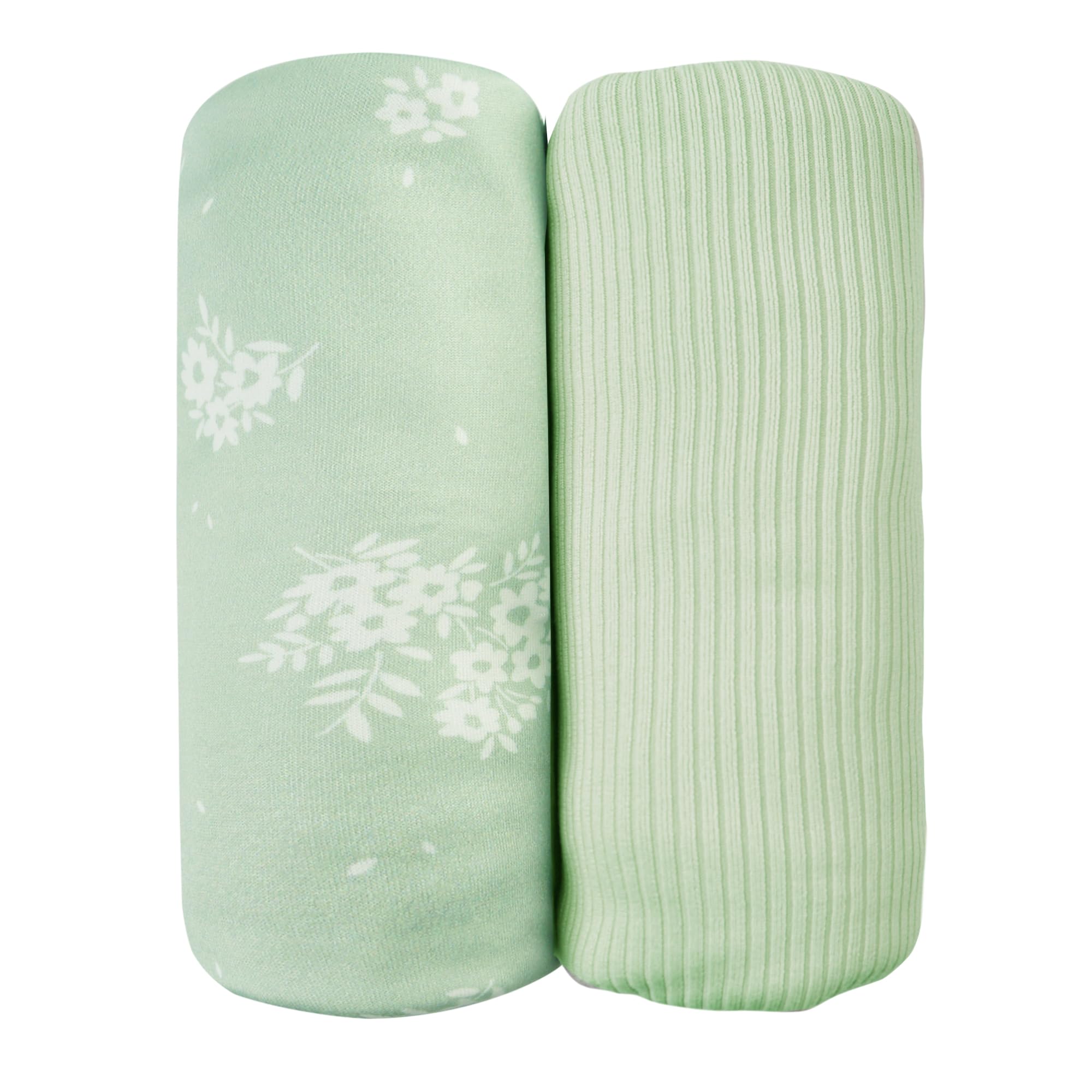Lasoftan Jersey Swaddle Blanket front view showing soft, breathable fabric for infant comfort