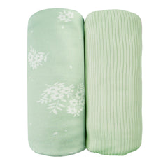 Lasoftan Jersey Swaddle Blanket front view showing soft, breathable fabric for infant comfort