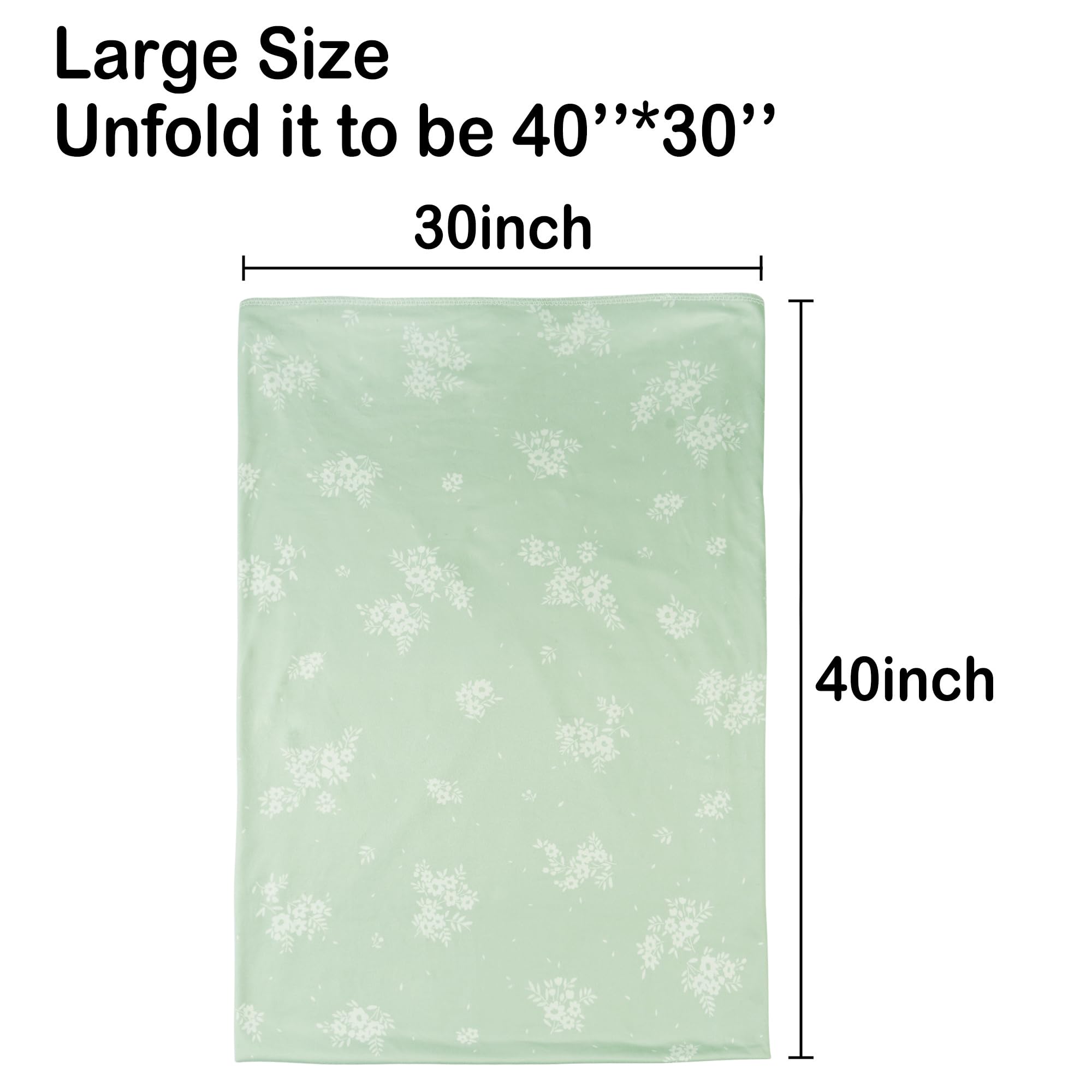 Lasoftan Jersey Swaddle Blanket multi-use scene used as nursing cover