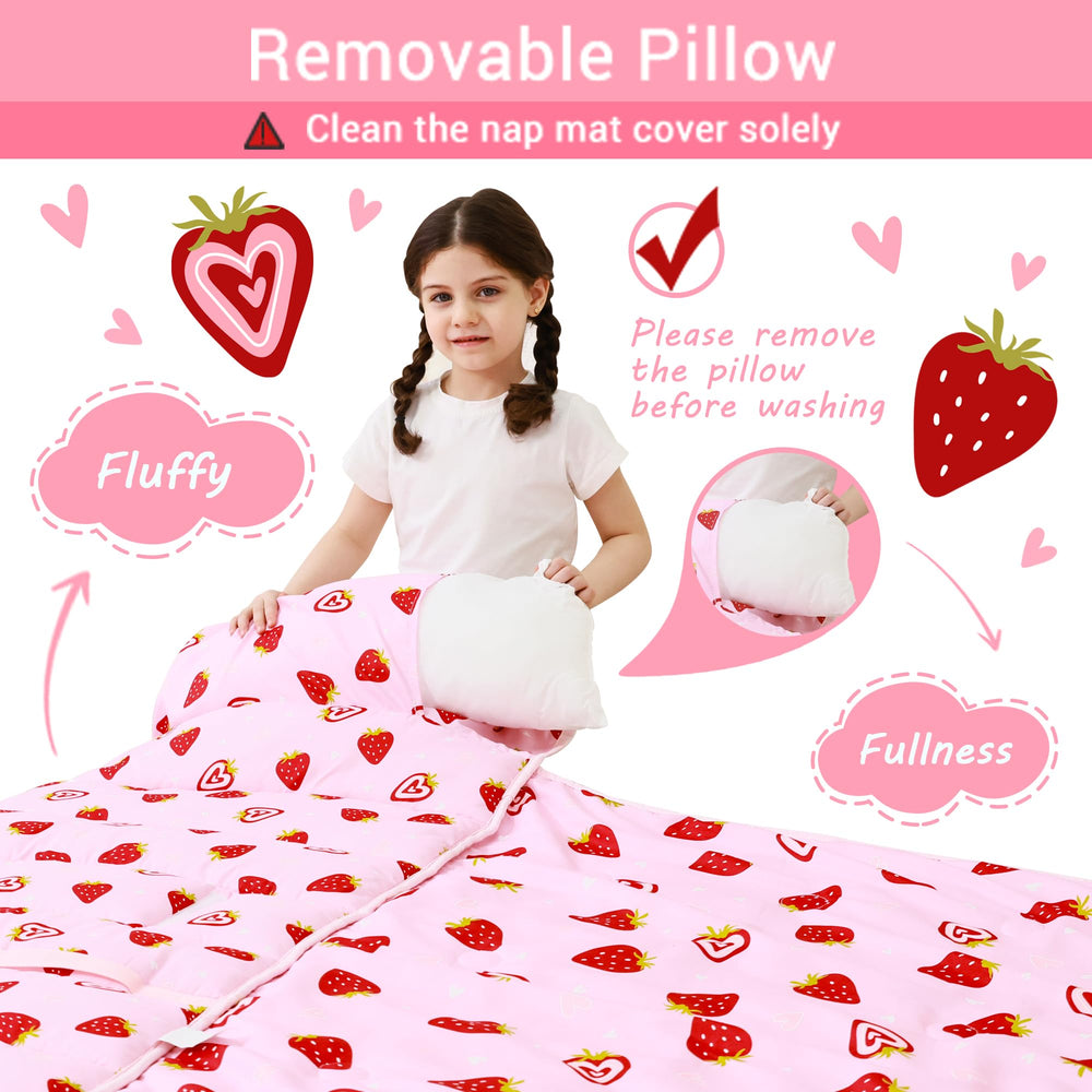 Lasoftan nap mat easy-care fabric stays vibrant after washing.