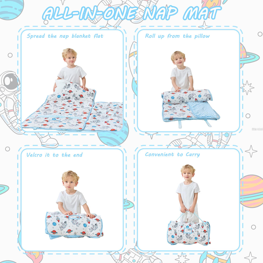 Lasoftan Nap Mat easy-care wash preserves colors after washing