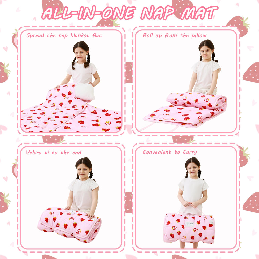 Lasoftan nap mat ideal for daycare, preschool, and travel naps.