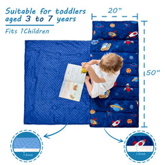 Lasoftan nap mat roll design shown as travel-ready solution