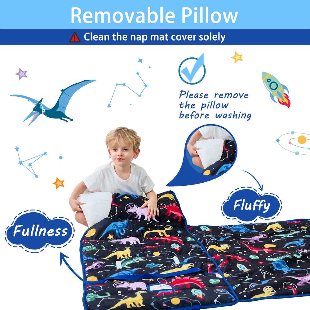 Roll-up travel design of Lasoftan nap mat for on-the-go use