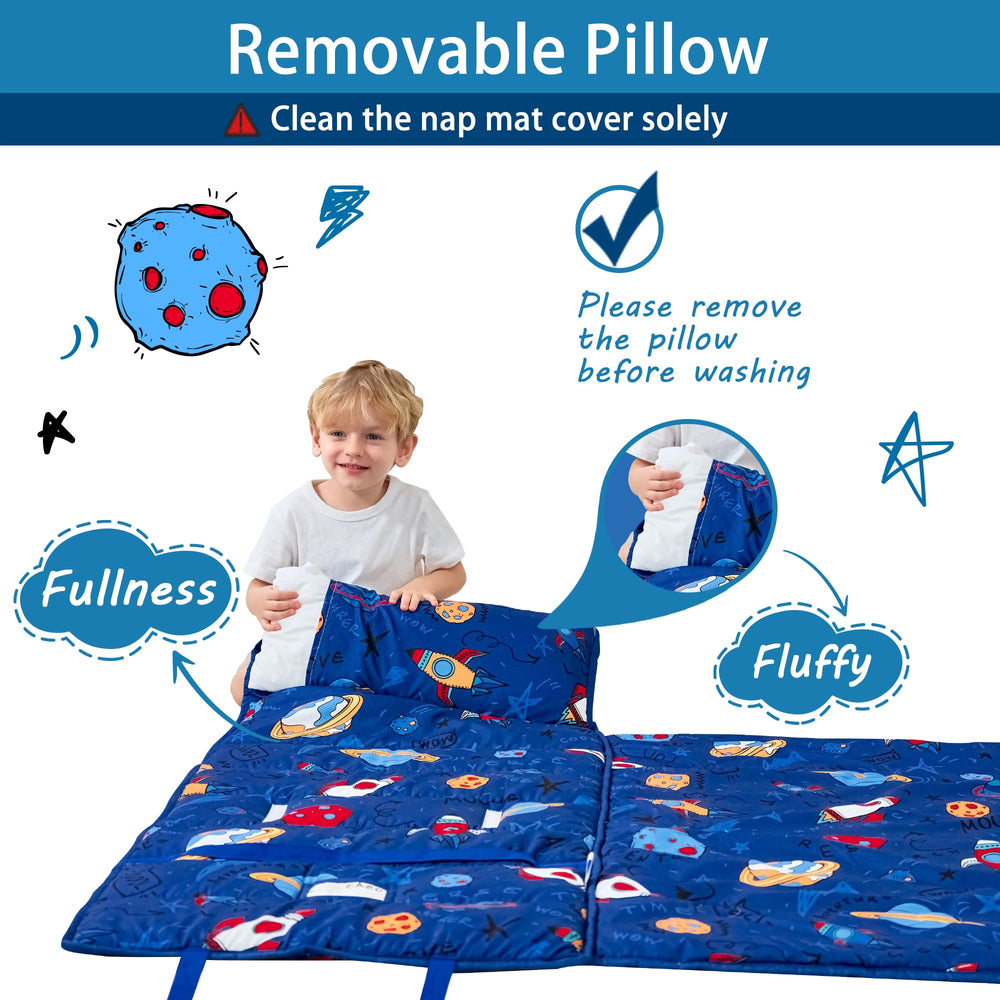 Lasoftan 50x21 mat size gives toddlers ample sleeping space