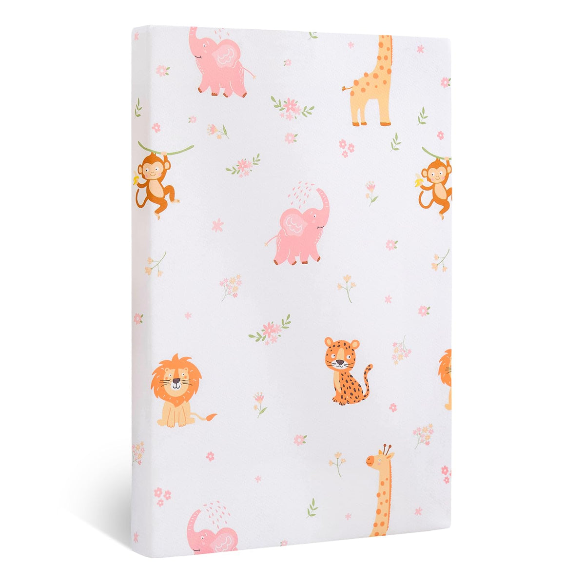 Lasoftan Pack and Play mattress with exact 38x26 inches for a snug fit.