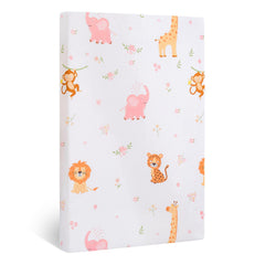 Lasoftan Pack and Play mattress with exact 38x26 inches for a snug fit.