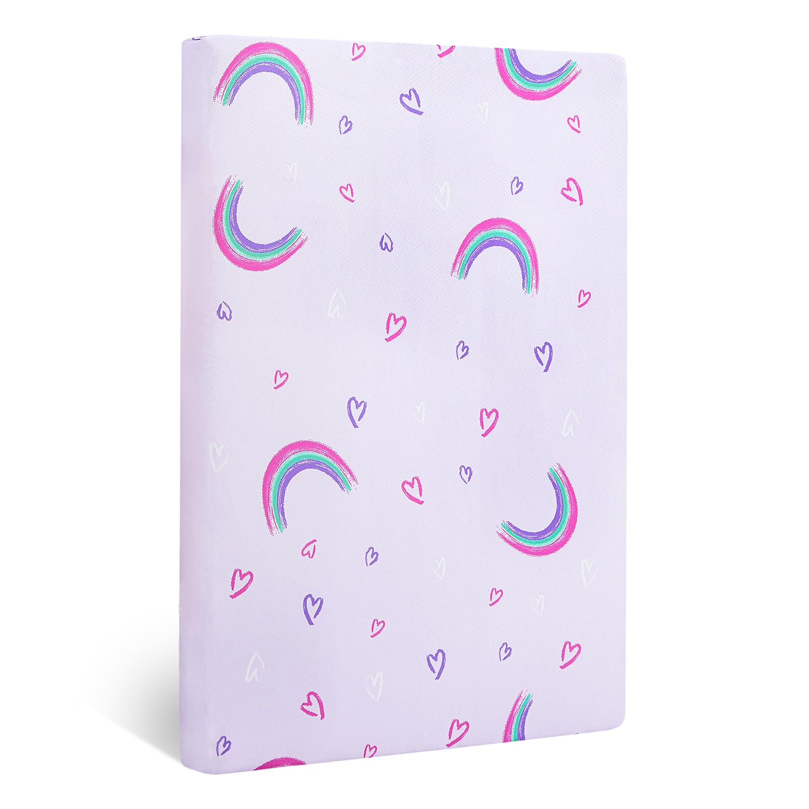 lasoftan Pack and Play Mattress snug-fit for a secure, gap-free sleep surface.