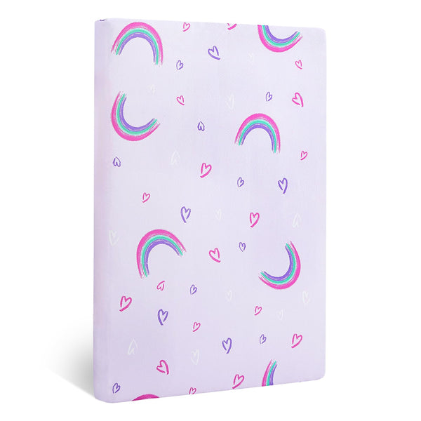lasoftan Pack and Play Mattress snug-fit for a secure, gap-free sleep surface.