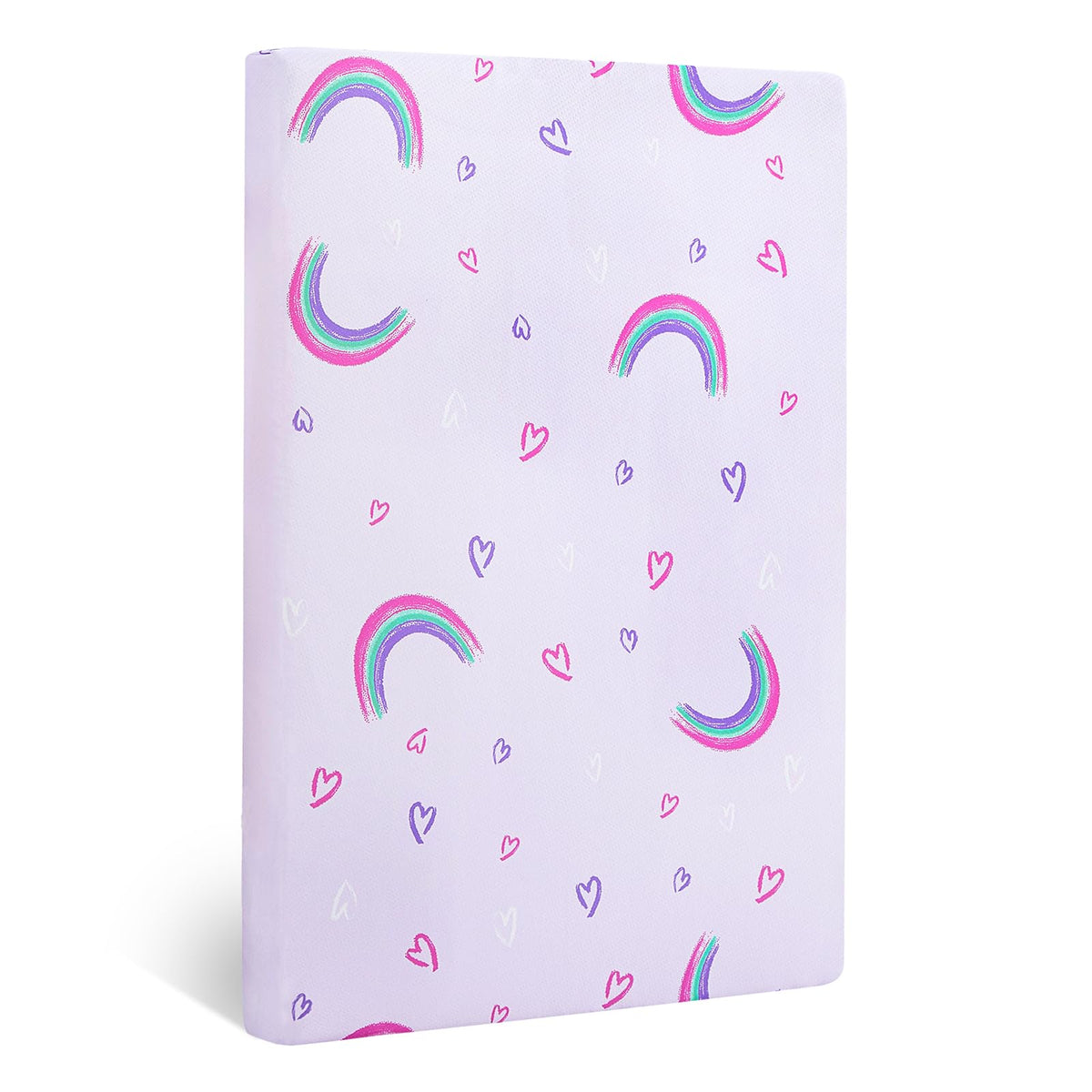 lasoftan Pack and Play Mattress snug-fit for a secure, gap-free sleep surface.