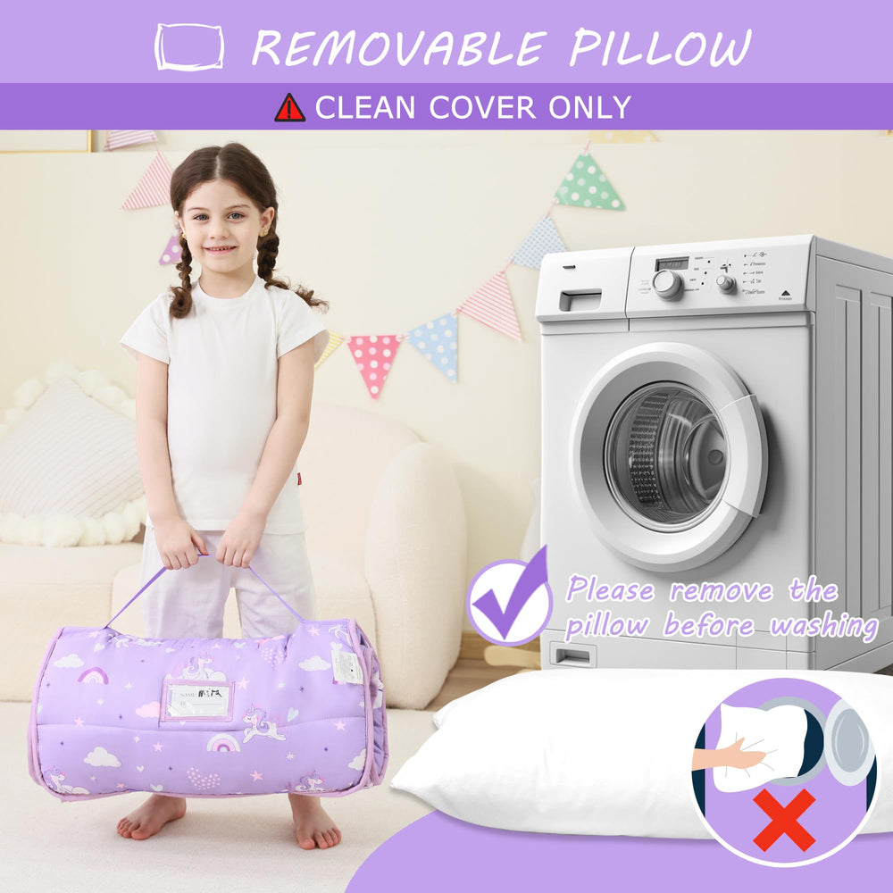 lasoftan easy-care nap mat, machine washable and fade resistant