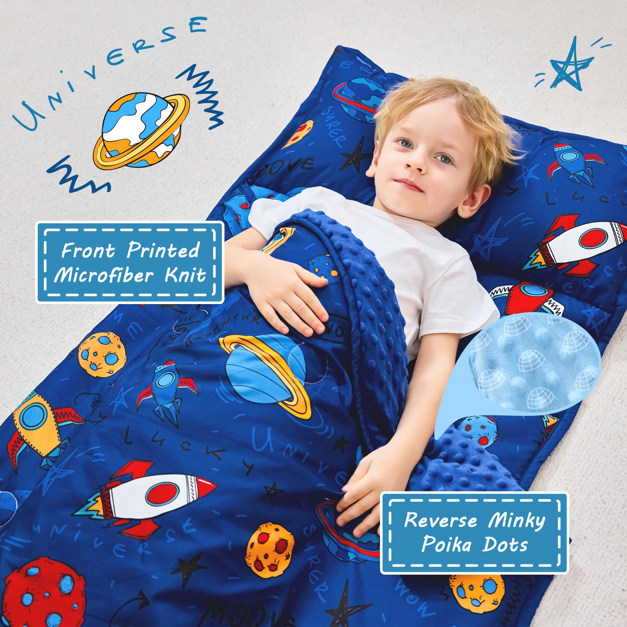 Lasoftan nap mat pillow detail offering plush support for rest