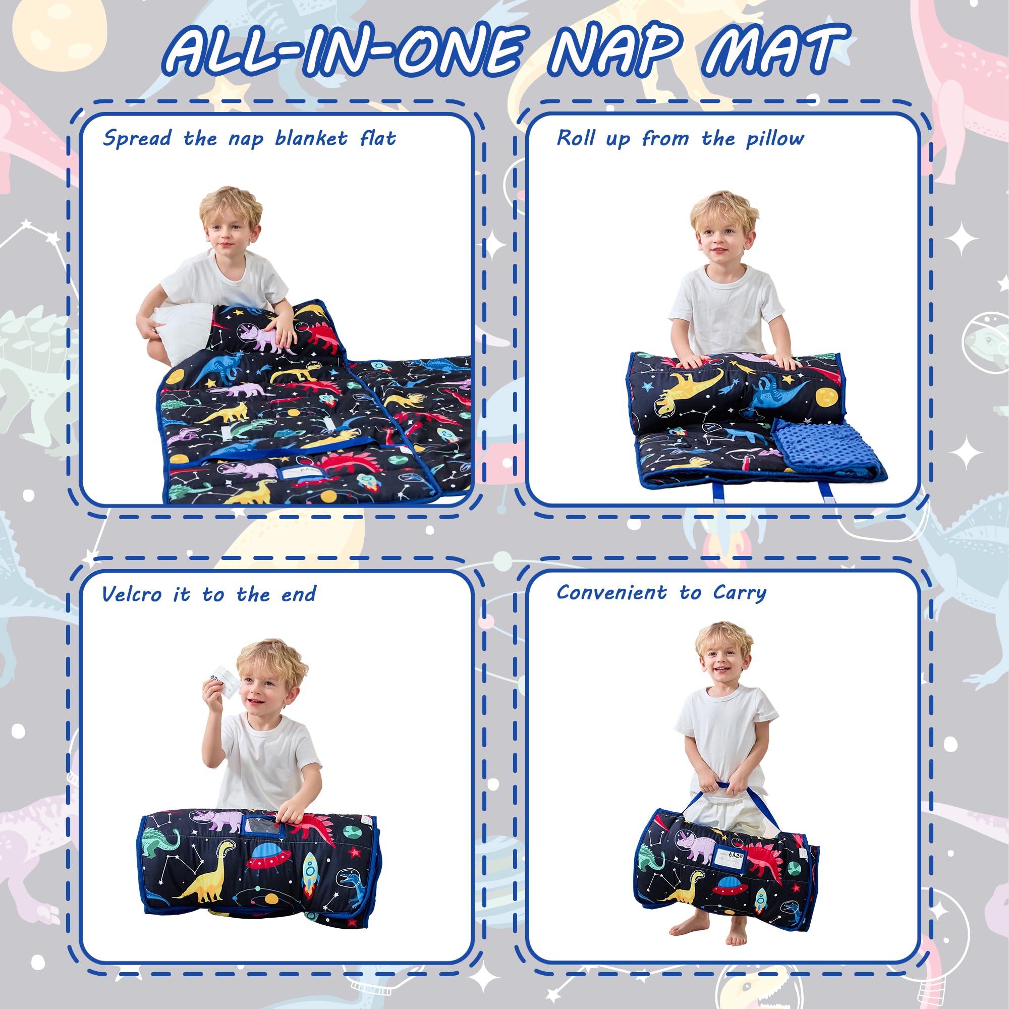 Size reference of Lasoftan nap mat 50x21 for growing children