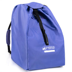 LASUK travel bag fits convertible car seats for easy airport transport.