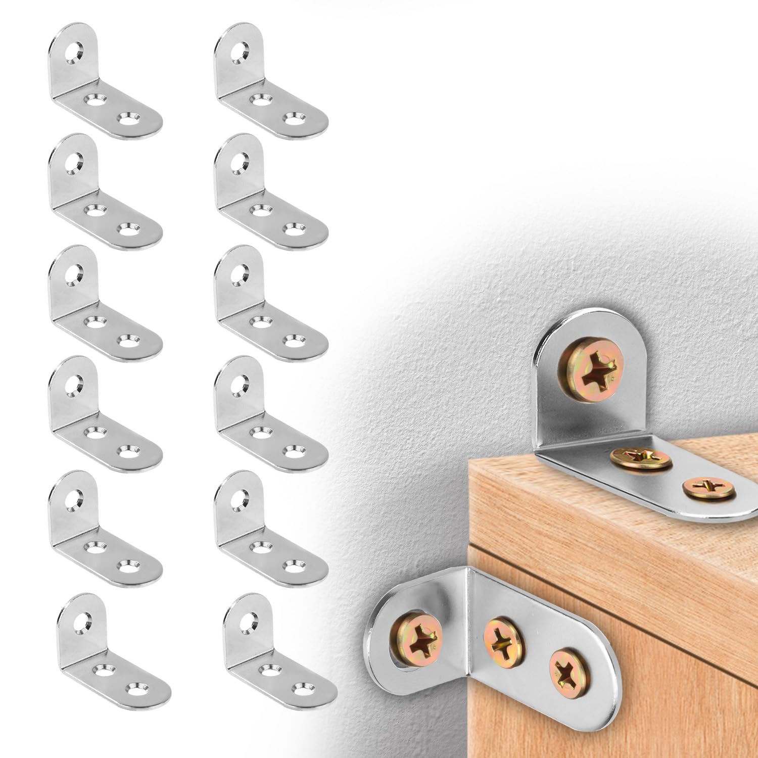 Lasuroa 4 sets furniture anchors package for reliable anti-tip protection.