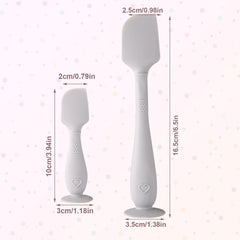 lasuroa small silicone diaper cream spatula for precise coverage