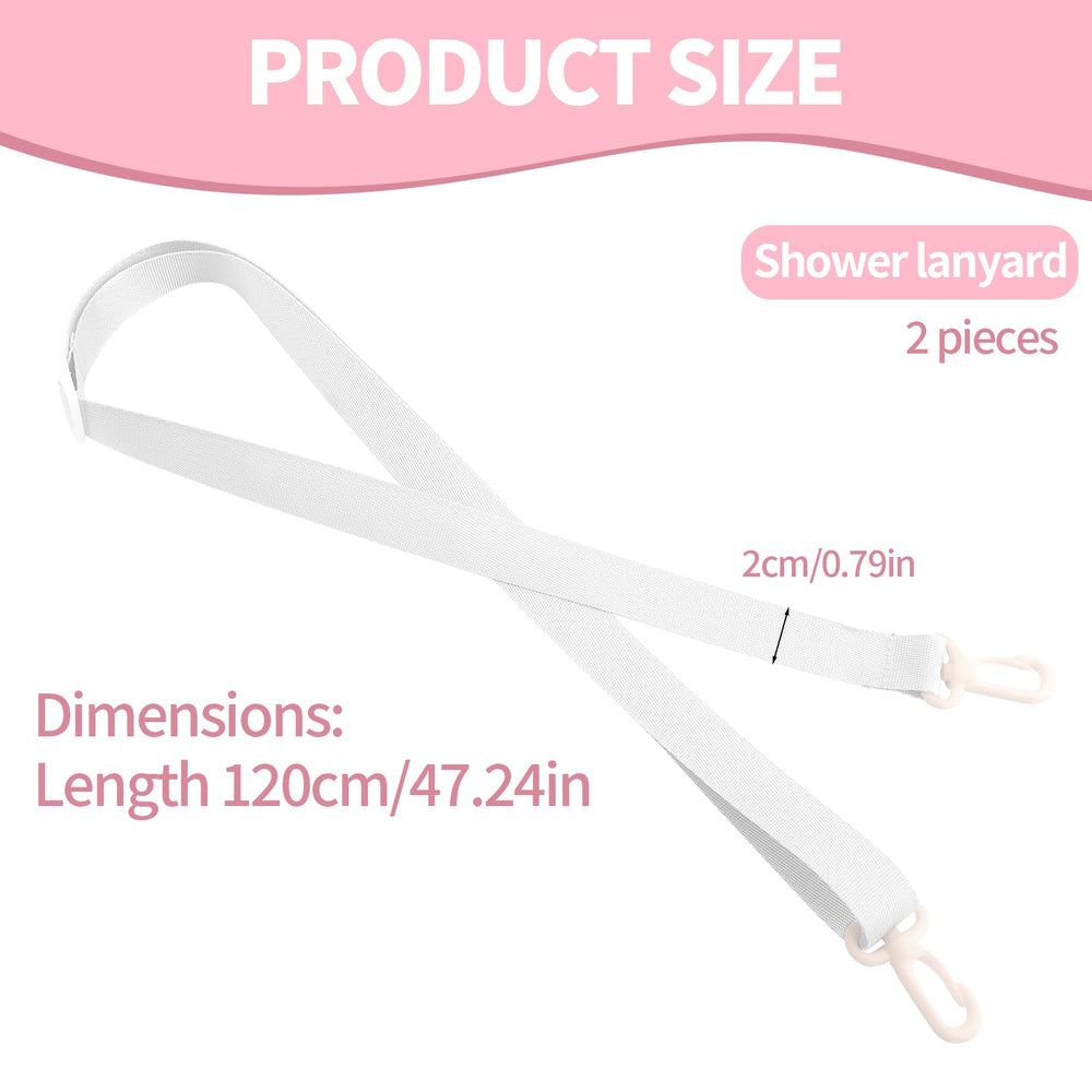 Lasuroa adjustable drain lanyard buckle provides custom length for comfort.