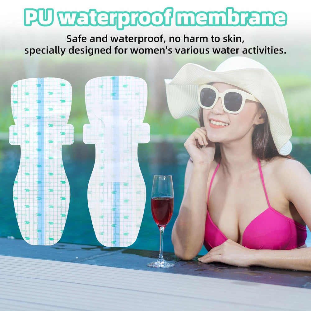 Lasuroa swimming pad in blue shows additional style and visibility