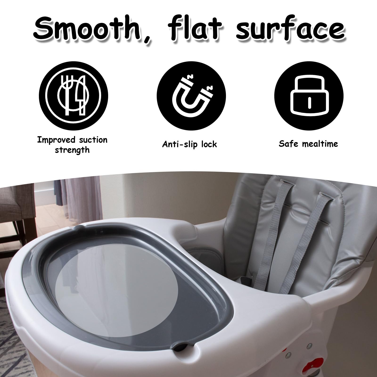 Lasuroa toddler dining accessory demonstrates quick setup
