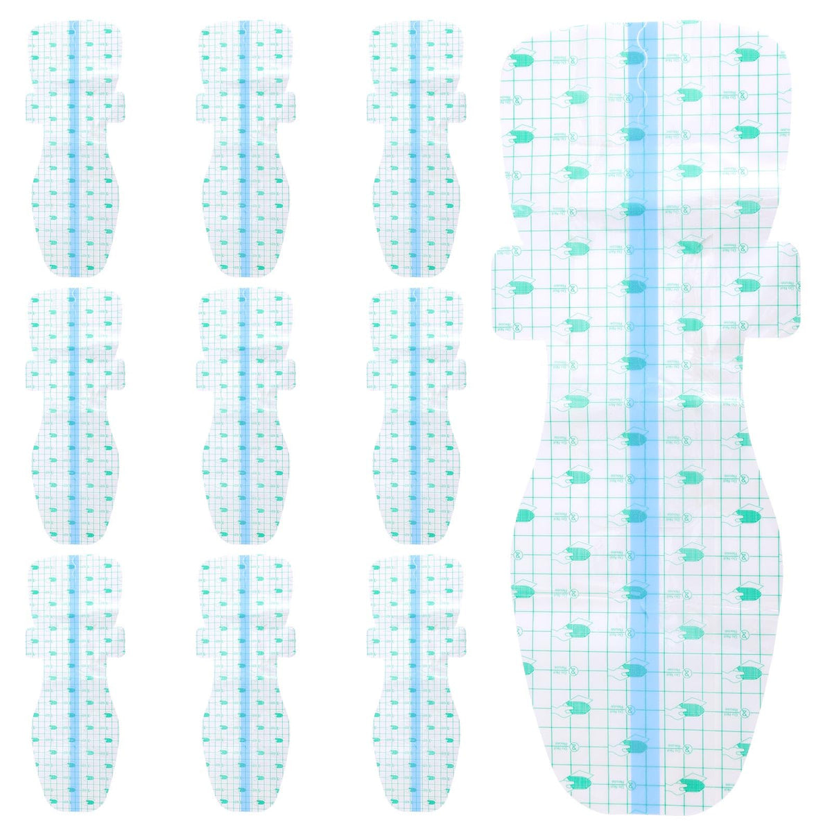 Lasuroa waterproof swimming pad outer view showing discreet protection for water activities