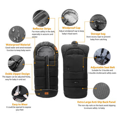 LAT LEE AND TOWN safety harness slots fit 3- or 5-point belts.