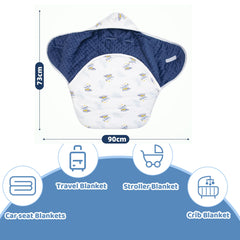 LAT LEE AND TOWN double-sided cotton plush blanket for versatile warmth.